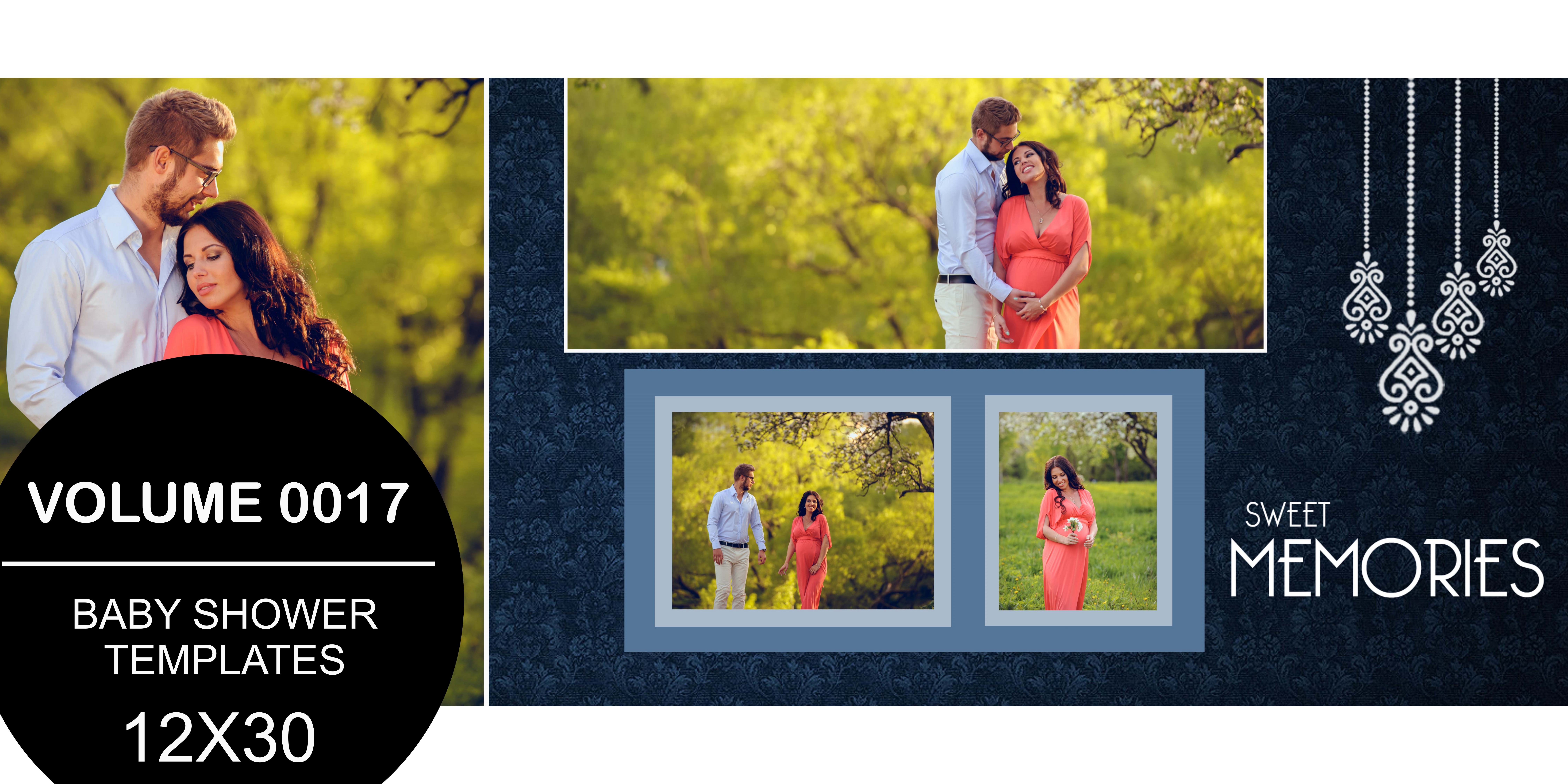 Baby Shower Templates 12X30 - 0017
